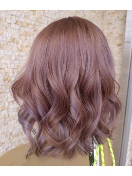 サロン ド ウィズ 西船橋店(Salon de With) まろみカラーでふんわりニュアンスボブ