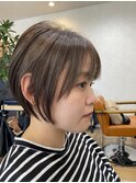 コンパクトショートボブ