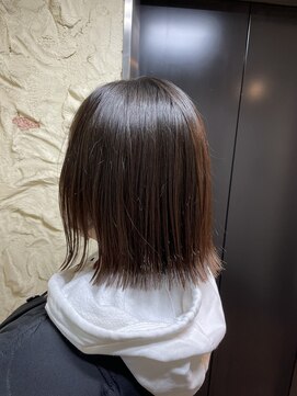 ロッソバイアルター 鎌取(ROSSO by aL-ter) 【グレーベージュ/黒髪/レイヤーロング】千葉香奈