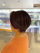 アイディール 心斎橋店(:ideal) 白髪ぼかし×ショートボブ 【四ツ橋/心斎橋/新町】