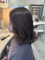ヘアカラーカフェ(HAIR COLOR CAFE) 柔らかグレージュ