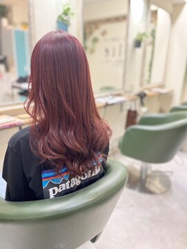 ヘアサロン レリー(hair salon relie) ワインレッドカラー★