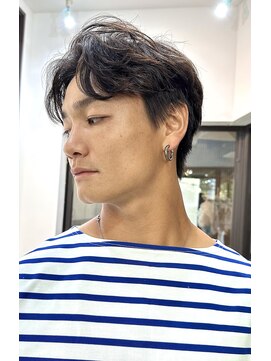 ナループロアオハナ(Nalu pu loa ohana) メンズパーマ/メンズカット/ニュアンスパーマ/毛流れパーマ