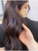 【切りっぱなしボブ/エアリーロング/美髪/ピンクブラウン/渋谷】