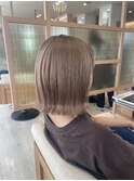 10代20代★大人かわいいダブルカラーブリーチミルクティーカラー