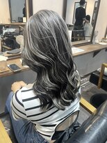 ギフト ヘアー サロン(gift hair salon) コントラストハイライト