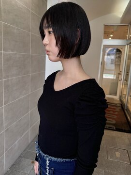 ボネッカ 鶴見(BONECCA) ミニボブ姫カット【上岡】