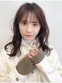 ふんわりレイヤー/韓国/くびれレイヤー/くびれ巻き［花小金井]