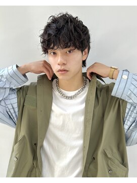 ミィ 浦和(mee) カルマパーマ/ベリーショート/ダークアッシュ/ニュアンスパーマ