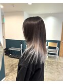 ウルフ＋インナーホワイトシルバーstylist聖斗