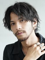 波巻きスパイラルツイストスパイラルパーママッシュメンズヘア