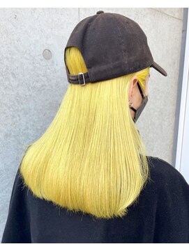 フリーラ 京都河原町三条店(freera) ブリーチ、イエローカラー