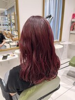 ルクール ヘアー プレジー(Le Coeur HAIR Plaisir) チェリーレッド　韓国風巻き