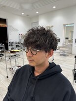 タブー 岐阜店(TABOO)&nbsp;シャドウパーマ　刈り上げマッシュ