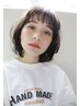 【似合わせ前髪カット＋艶カラー】￥5500