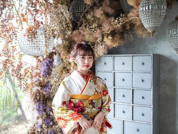 フォトメイクマッシモ(Photomake Massimo)の写真/盛れる成人式の着付け&ヘアセット&撮影プランがバズり中！オシャレに妥協なしの仕上がりに。