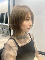ダブルトーキョー シブヤ(W-TOKYO SHIBUYA)&nbsp;ノンスタイリングでも小顔に見えるネオウルフ　ウルフカット