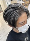 横浜★センターパートのシルバーハイライト