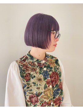 ロマリア 渋谷 渋谷宮益坂(Lomalia) 【Lomalia渋谷】美髪イメチェンケアブリーチラベンダーボブ