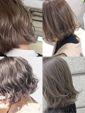 ルミヘアー 県庁藤江店(Lumi hair) 【カット＋ブリーチなしダブルカラー＋内部強化3stepTR】￥10,900