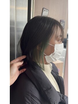 アヴァンス 天王寺店(AVANCE.) チラ見せインナーカラー♪