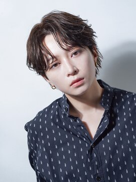 アルファ 新宿(alpha) ニュアンスパーマ/シャドウパーマ/メンズ/センターパート[新宿]