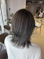 ショコララテ&nbsp;ミディアムウルフ×オリーブグレージュ