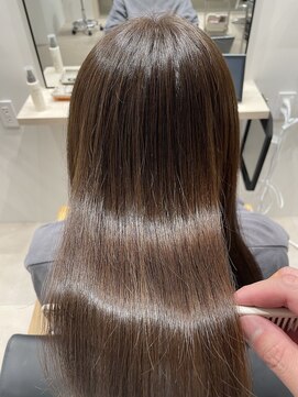 カエラ(kaela) 【kaela 仲丸】髪質改善酸性ストレート×バイカルテ