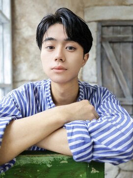 カライングドゥ(ing deux) マッシュ短髪ツーブロックモテる束感モテ髪イケメン黒髪ビジネス