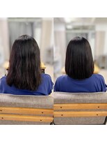 アカデミーサロンイー 代々木店(Academy Salon E)&nbsp;【Academy SALON E】縮毛矯正BeforeAfter