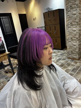 スターリバー(STAR RIVER) ハッシュカット デザインカラー