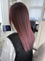 ベルバイグレイス(BELLE by grace)&nbsp;【ピンクパープル×ブリーチなしＷカラー】ハイライト履歴あり