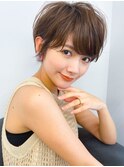 30代40代◎大人ハンサムショート×髪質改善カラー秋カラー