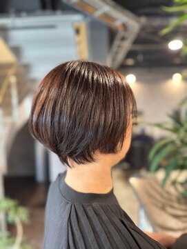 インク(ink) ショートボブ/丸みショート