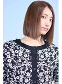 洗練ストレートボブ