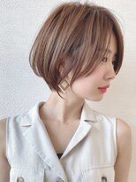ロンド 表参道店(Lond)&nbsp;大人お洒落な仲間のショートボブヘアー