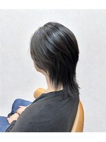 クオリス 上板橋店(QUALIS) 秋の抜け感ボブ外ハネレイヤーウルフ◎20代30代透明感グレージュ