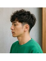 スープレックス ヘアーデザイン(SOUPREX HAIR DESIGN) 大人メンズツーブロックニュアンスパーマ 20代 30代 40代