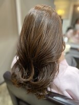 ダンディゾン ブルー 神楽坂(Dans Dix ans bleu)&nbsp;【Dans Dix ans】暗くても重たく見えない光に透ける髪質へ