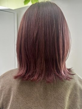 JUNKHAIR【ジャンクヘアー】 bob × w color bordeaux