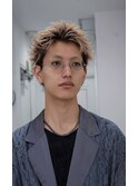 MEN’S HAIR/サーフカール/刈り上げセンターパート