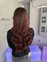 ラニシス ヘアー(Lanisis Hair) 激かわワインレッド!