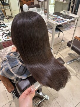 フォルテ 横浜店(FORTE) 透明感チョコレートカラー×パールプラチナトリートメント