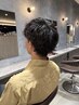 【土日祝日限定】≪山元指名≫カット+パーマ10%オフ