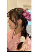 編みおろしサイド