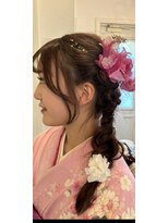 小笠原美容室 編みおろしサイド