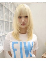 シャチューアオヤマ(SHACHU AOYAMA) ダメージレスブリーチで作るツヤサラハイトーン