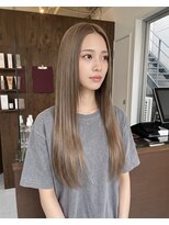 零秒女髪 千里丘店&nbsp;自然な艶髪が叶う上品ロングスタイル髪質改善美髪髪質改善カラー