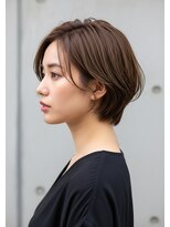 プラグ ヘアーデザイン 大名店(PLUG hair design)&nbsp;前髪なしショートボブ