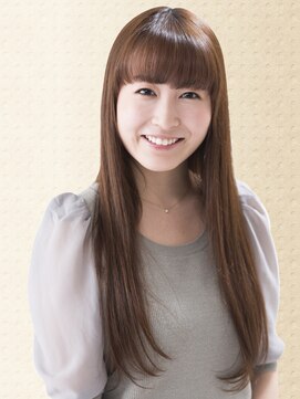 ヘアメーク パッセージ 調布北口店 ツヤサラ ストレート